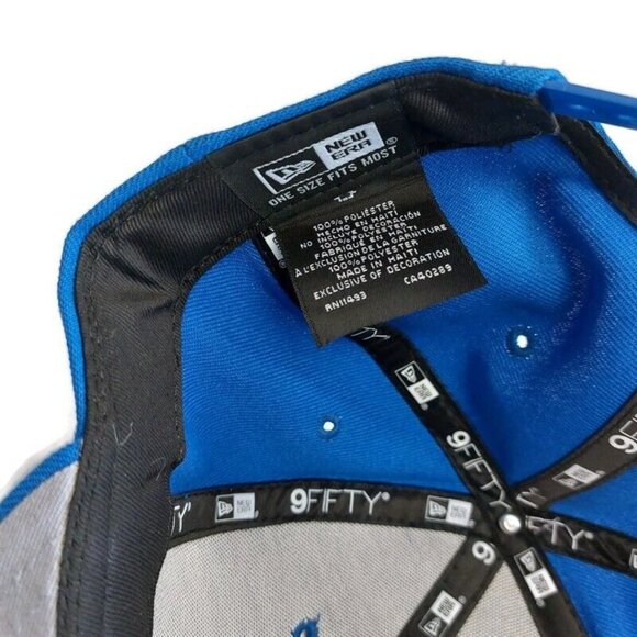 9Fifty New Era Super Bowl LVI Champions Los Angeles Rams Snapback Hat Cap Blue - Picture 7 of 7